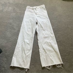 Zara marine straight leg jeans